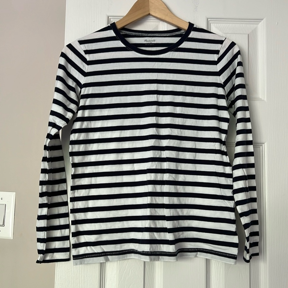 Madewell, blue/ white